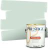 imagePRESTIGE Paints P400P449BM Interior Paint and Primer In One Satin Comparable Match of Benjamin Moore 1 gallon Serene Breeze449BMPCM