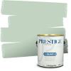 imagePRESTIGE Paints P400P449BM Interior Paint and Primer In One Satin Comparable Match of Benjamin Moore 1 gallon Serene Breeze450BMPCM