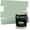 imagePRESTIGE Paints P400P449BM Interior Paint and Primer In One Satin Comparable Match of Benjamin Moore 1 gallon Serene Breeze451BMPCM