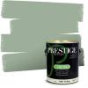 imagePRESTIGE Paints P400P449BM Interior Paint and Primer In One Satin Comparable Match of Benjamin Moore 1 gallon Serene Breeze452BMPCM