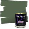 imagePRESTIGE Paints P400P449BM Interior Paint and Primer In One Satin Comparable Match of Benjamin Moore 1 gallon Serene Breeze455BMPCM
