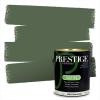 imagePRESTIGE Paints P400P449BM Interior Paint and Primer In One Satin Comparable Match of Benjamin Moore 1 gallon Serene Breeze455BMPCM