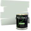 imagePRESTIGE Paints P400P449BM Interior Paint and Primer In One Satin Comparable Match of Benjamin Moore 1 gallon Serene Breeze457BMPCM