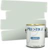 imagePRESTIGE Paints P400P449BM Interior Paint and Primer In One Satin Comparable Match of Benjamin Moore 1 gallon Serene Breeze457BMPCM