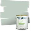 imagePRESTIGE Paints P400P449BM Interior Paint and Primer In One Satin Comparable Match of Benjamin Moore 1 gallon Serene Breeze458BMPCM