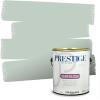 imagePRESTIGE Paints P400P449BM Interior Paint and Primer In One Satin Comparable Match of Benjamin Moore 1 gallon Serene Breeze458BMPCM