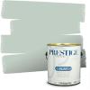 imagePRESTIGE Paints P400P449BM Interior Paint and Primer In One Satin Comparable Match of Benjamin Moore 1 gallon Serene Breeze458BMPCM