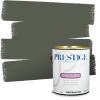 imagePRESTIGE Paints P400P449BM Interior Paint and Primer In One Satin Comparable Match of Benjamin Moore 1 gallon Serene Breeze462BMPCM