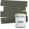 imagePRESTIGE Paints P400P449BM Interior Paint and Primer In One Satin Comparable Match of Benjamin Moore 1 gallon Serene Breeze462BMPCM