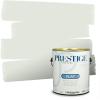 imagePRESTIGE Paints P400P449BM Interior Paint and Primer In One Satin Comparable Match of Benjamin Moore 1 gallon Serene Breeze463BMPCM