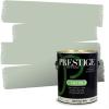 imagePRESTIGE Paints P400P449BM Interior Paint and Primer In One Satin Comparable Match of Benjamin Moore 1 gallon Serene Breeze465BMPCM