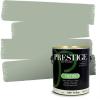 imagePRESTIGE Paints P400P449BM Interior Paint and Primer In One Satin Comparable Match of Benjamin Moore 1 gallon Serene Breeze466BMPCM