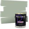 imagePRESTIGE Paints P400P449BM Interior Paint and Primer In One Satin Comparable Match of Benjamin Moore 1 gallon Serene Breeze466BMPCM