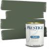 imagePRESTIGE Paints P400P449BM Interior Paint and Primer In One Satin Comparable Match of Benjamin Moore 1 gallon Serene Breeze469BMPCM