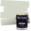 imagePRESTIGE Paints P400P449BM Interior Paint and Primer In One Satin Comparable Match of Benjamin Moore 1 gallon Serene Breeze470BMPCM