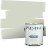 imagePRESTIGE Paints P400P449BM Interior Paint and Primer In One Satin Comparable Match of Benjamin Moore 1 gallon Serene Breeze470BMPCM