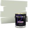 imagePRESTIGE Paints P400P449BM Interior Paint and Primer In One Satin Comparable Match of Benjamin Moore 1 gallon Serene Breeze471BMPCM
