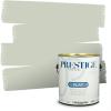 imagePRESTIGE Paints P400P449BM Interior Paint and Primer In One Satin Comparable Match of Benjamin Moore 1 gallon Serene Breeze471BMPCM