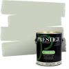 imagePRESTIGE Paints P400P449BM Interior Paint and Primer In One Satin Comparable Match of Benjamin Moore 1 gallon Serene Breeze471BMPCM