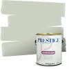 imagePRESTIGE Paints P400P449BM Interior Paint and Primer In One Satin Comparable Match of Benjamin Moore 1 gallon Serene Breeze471BMPCM