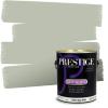 imagePRESTIGE Paints P400P449BM Interior Paint and Primer In One Satin Comparable Match of Benjamin Moore 1 gallon Serene Breeze472BMPCM