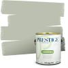 imagePRESTIGE Paints P400P449BM Interior Paint and Primer In One Satin Comparable Match of Benjamin Moore 1 gallon Serene Breeze472BMPCM
