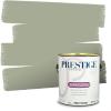 imagePRESTIGE Paints P400P449BM Interior Paint and Primer In One Satin Comparable Match of Benjamin Moore 1 gallon Serene Breeze473BMPCM