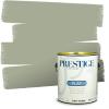 imagePRESTIGE Paints P400P449BM Interior Paint and Primer In One Satin Comparable Match of Benjamin Moore 1 gallon Serene Breeze473BMPCM