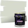 imagePRESTIGE Paints P400P449BM Interior Paint and Primer In One Satin Comparable Match of Benjamin Moore 1 gallon Serene BreezeThornton Sage
