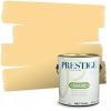 imagePRESTIGE Paints P500P302BM Interior Paint and Primer In One SemiGloss Comparable Match of Benjamin Moore 1 gallon You Are My SunshineCountry Comfort