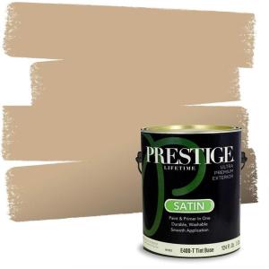 imagePRESTIGE Interior Paint and Primer in One Almond Petal Flat 1 GallonFuzzy Bear
