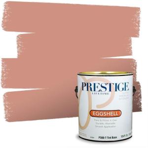 imagePRESTIGE P500NSW6328 Interior Paint and Primer in One 1Gallon SemiGloss Comparable Match of Sherwin Williams Fireweed 1 Gallon SW42FireweedCoral Island