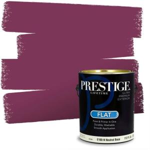 imagePRESTIGE P500NSW6328 Interior Paint and Primer in One 1Gallon SemiGloss Comparable Match of Sherwin Williams Fireweed 1 Gallon SW42FireweedSW6566PCM