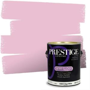 imagePRESTIGE P500NSW6328 Interior Paint and Primer in One 1Gallon SemiGloss Comparable Match of Sherwin Williams Fireweed 1 Gallon SW42FireweedSW6569PCM