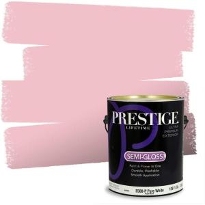 imagePRESTIGE P500NSW6328 Interior Paint and Primer in One 1Gallon SemiGloss Comparable Match of Sherwin Williams Fireweed 1 Gallon SW42FireweedSW6590PCM
