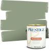 imagePRESTIGE Paints Interior Paint and Primer In One 1Gallon SemiGloss Comparable Match of Benjamin Moore Sherwood GreenHC123BMPCM