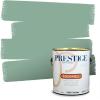 imagePRESTIGE Paints Interior Paint and Primer In One 1Gallon SemiGloss Comparable Match of Benjamin Moore Sherwood GreenHC132BMPCM