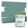 imagePRESTIGE Paints Interior Paint and Primer In One 1Gallon SemiGloss Comparable Match of Benjamin Moore Sherwood GreenHC136BMPCM