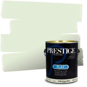 imagePRESTIGE Paints Interior Paint and Primer In One 1Gallon SemiGloss Comparable Match of Benjamin Moore Sherwood Green854BMPCM