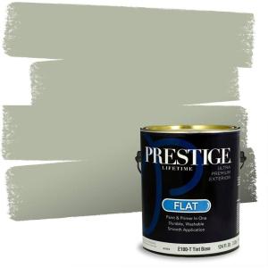 imagePRESTIGE Paints Interior Paint and Primer In One 1Gallon SemiGloss Comparable Match of Benjamin Moore Sherwood GreenHC114BMPCM