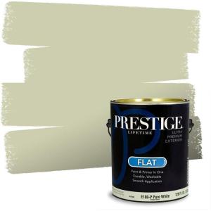 imagePRESTIGE Paints Interior Paint and Primer In One 1Gallon SemiGloss Comparable Match of Benjamin Moore Sherwood GreenHC116BMPCM