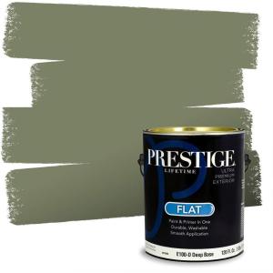 imagePRESTIGE Paints Interior Paint and Primer In One 1Gallon SemiGloss Comparable Match of Benjamin Moore Sherwood GreenHC122BMPCM