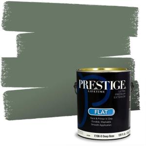 imagePRESTIGE Paints Interior Paint and Primer In One 1Gallon SemiGloss Comparable Match of Benjamin Moore Sherwood GreenHC125BMPCM