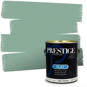 imagePRESTIGE Paints Interior Paint and Primer In One 1Gallon SemiGloss Comparable Match of Benjamin Moore Sherwood GreenHC132BMPCM