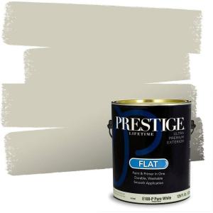 imagePRESTIGE Paints Interior Paint and Primer In One 1Gallon Satin Comparable Match of Benjamin Moore Quiet Moments1529BMPCM