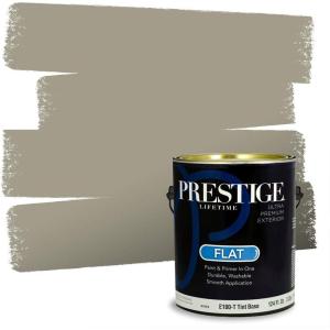 imagePRESTIGE Paints Interior Paint and Primer In One 1Gallon Satin Comparable Match of Benjamin Moore Quiet Moments1537BMPCM