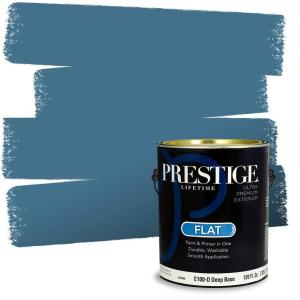 imagePRESTIGE Paints Interior Paint and Primer In One 1Gallon Eggshell Comparable Match of Sherwin Williams Down PourSW6516PCM