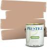 imagePRESTIGE Paints Exterior Paint and Primer In One 1Gallon SemiGloss Comparable Match of Benjamin Moore Fresh Brew1167BMPCM