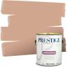 imagePRESTIGE Paints Exterior Paint and Primer In One 1Gallon SemiGloss Comparable Match of Benjamin Moore Fresh Brew1207BMPCM