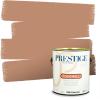 imagePRESTIGE Paints Exterior Paint and Primer In One 1Gallon SemiGloss Comparable Match of Benjamin Moore Fresh Brew1208BMPCM